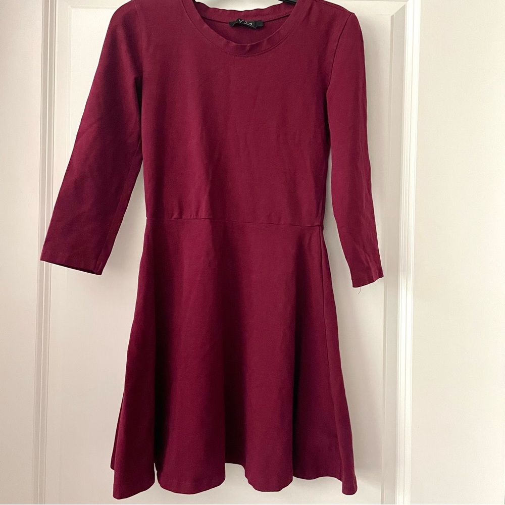 Forever 21 Skater Dress 3/4 Sleeve
